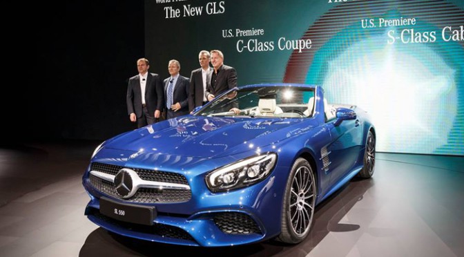 Nyhet: Mercedes SL Facelift 2017