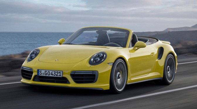 Nyhet: Porsche 911 Turbo Cabriolet