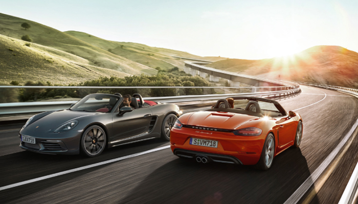 Nyhet: Porsche Boxster 718