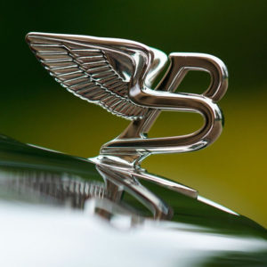 Bentley logo car emblem