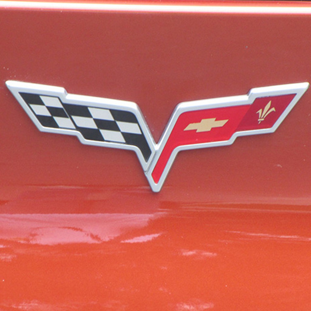 Chevrolet Corvette logo emblem