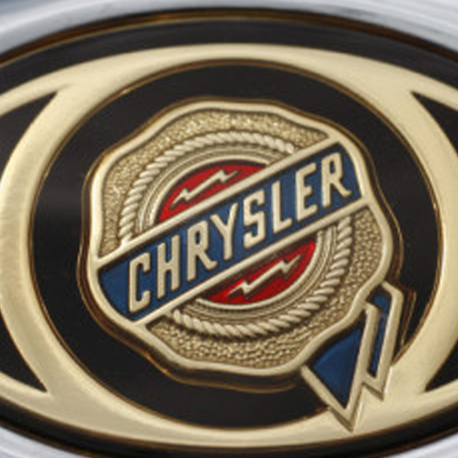 Chrysler logo car emblem