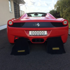 ferrari 458 bilmattor ute