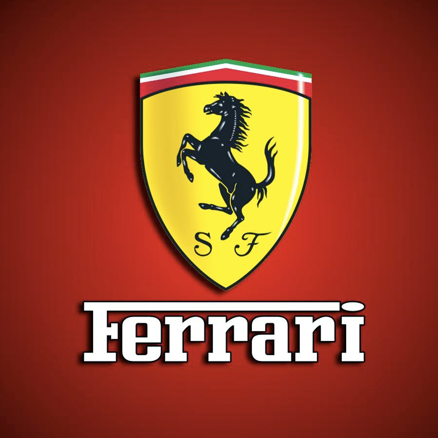 Ferrari logo car emblem