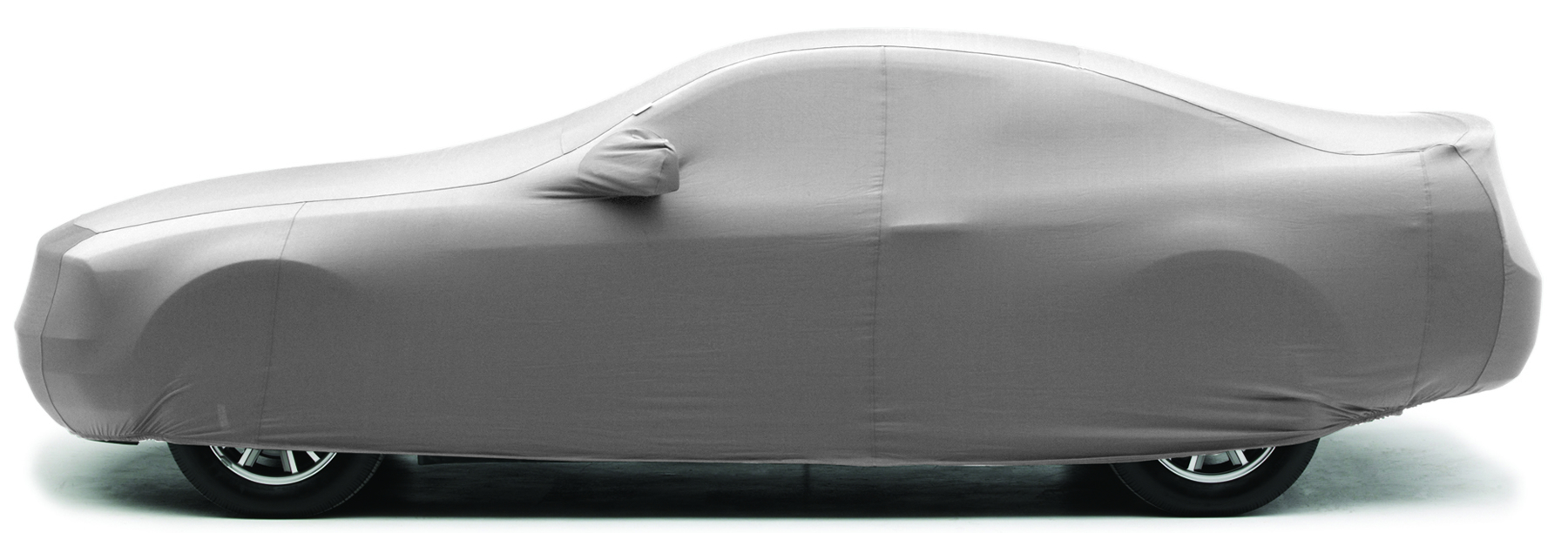 Form-Fit inomhus biltäcke Ford Mustang heldraget från sidan