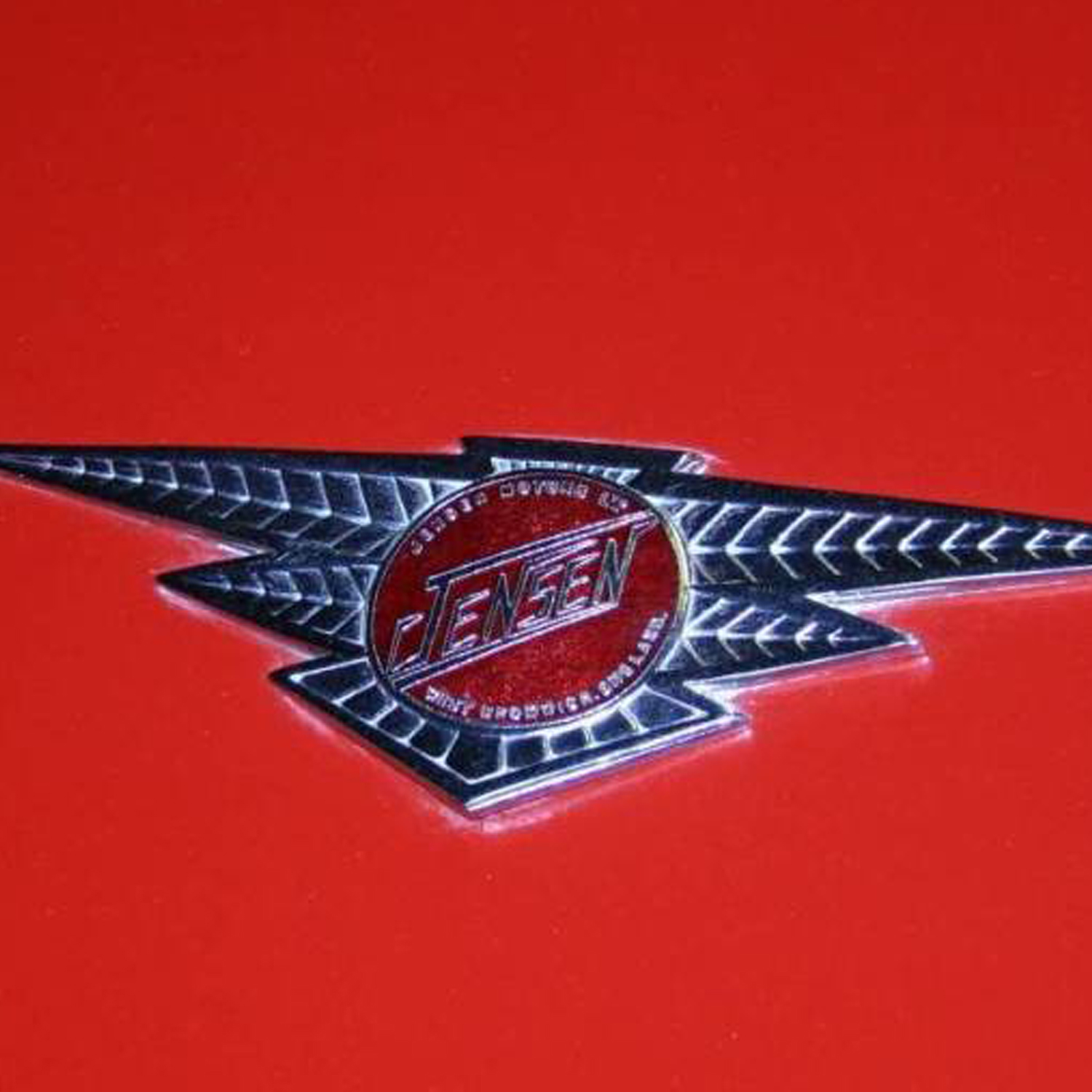 Jensen logo car emblem