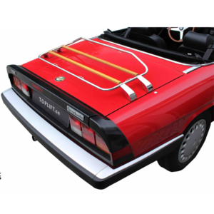 Lasthållare bagage alfa romeo 105 115 spider träpanel snett bak höger