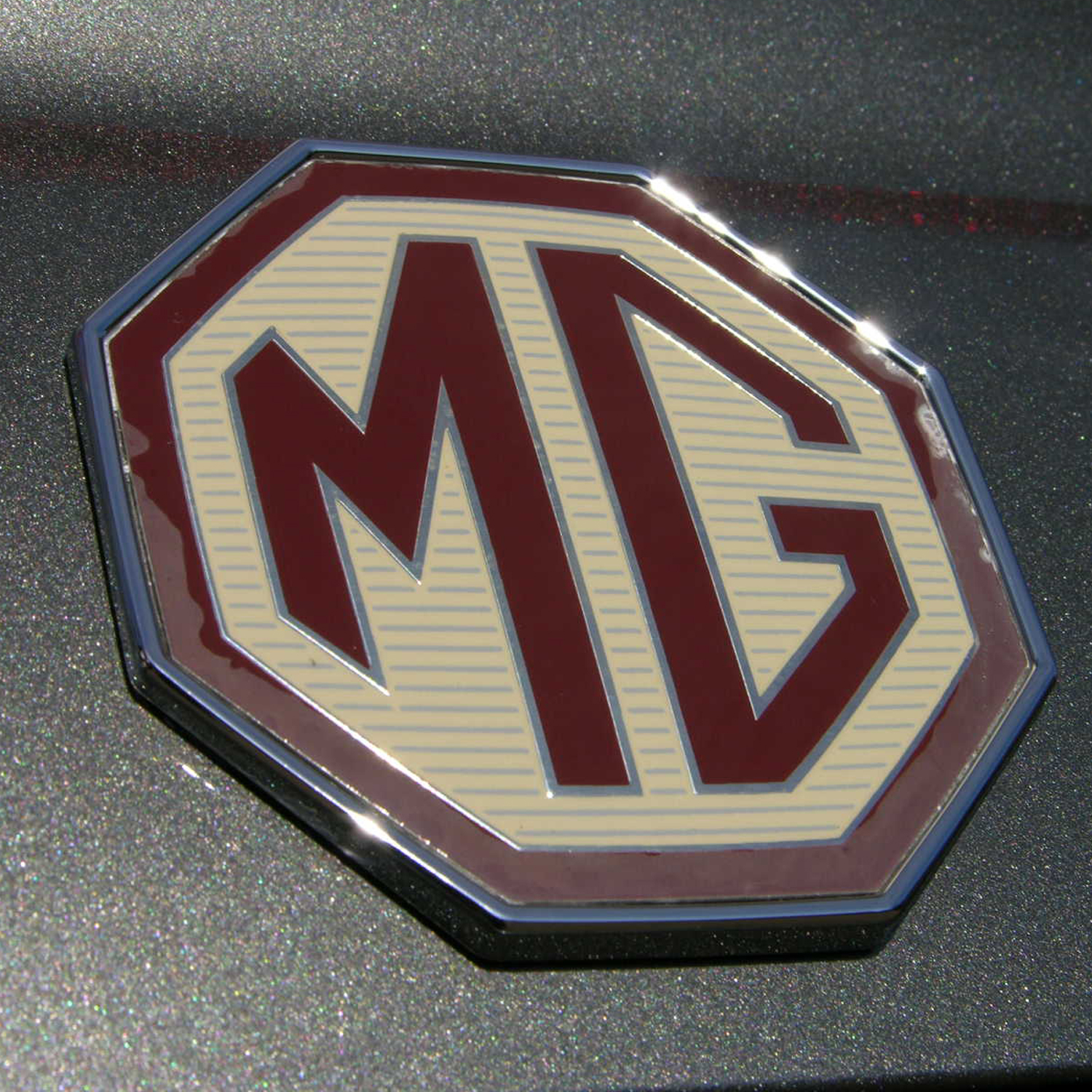 MG logo car emblem