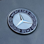 Mercedes logo car emblem