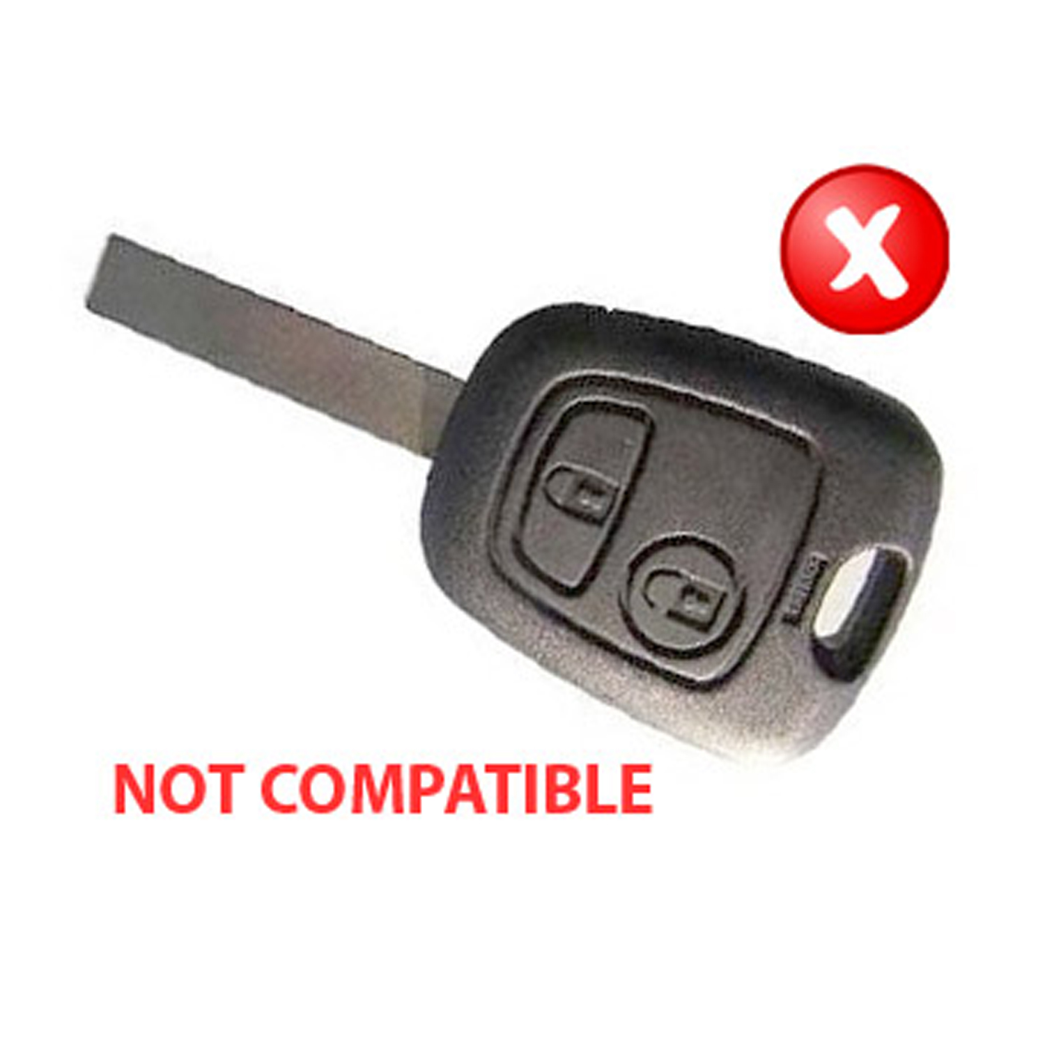 Peugeot 307 CC Not Compatible Two button key