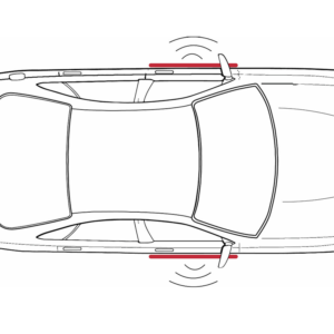Sidoskydd bildörrar uppslag parkeringsskydd magnetiskt bildörr skydd