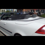 Vindskydd Saab 9-3 Cabriolet snett bak