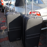 bagageväskor bmw z4 e85 två ute bil