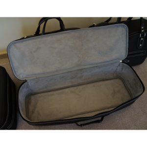 bagageväskor mercedes amg sls roadster väskor insida grå 2