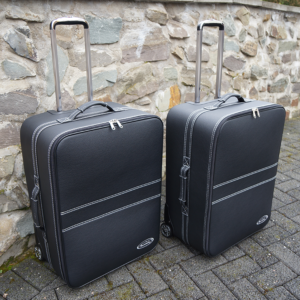 bagageväskor mercedes sl r107 två väskor bagagelucka