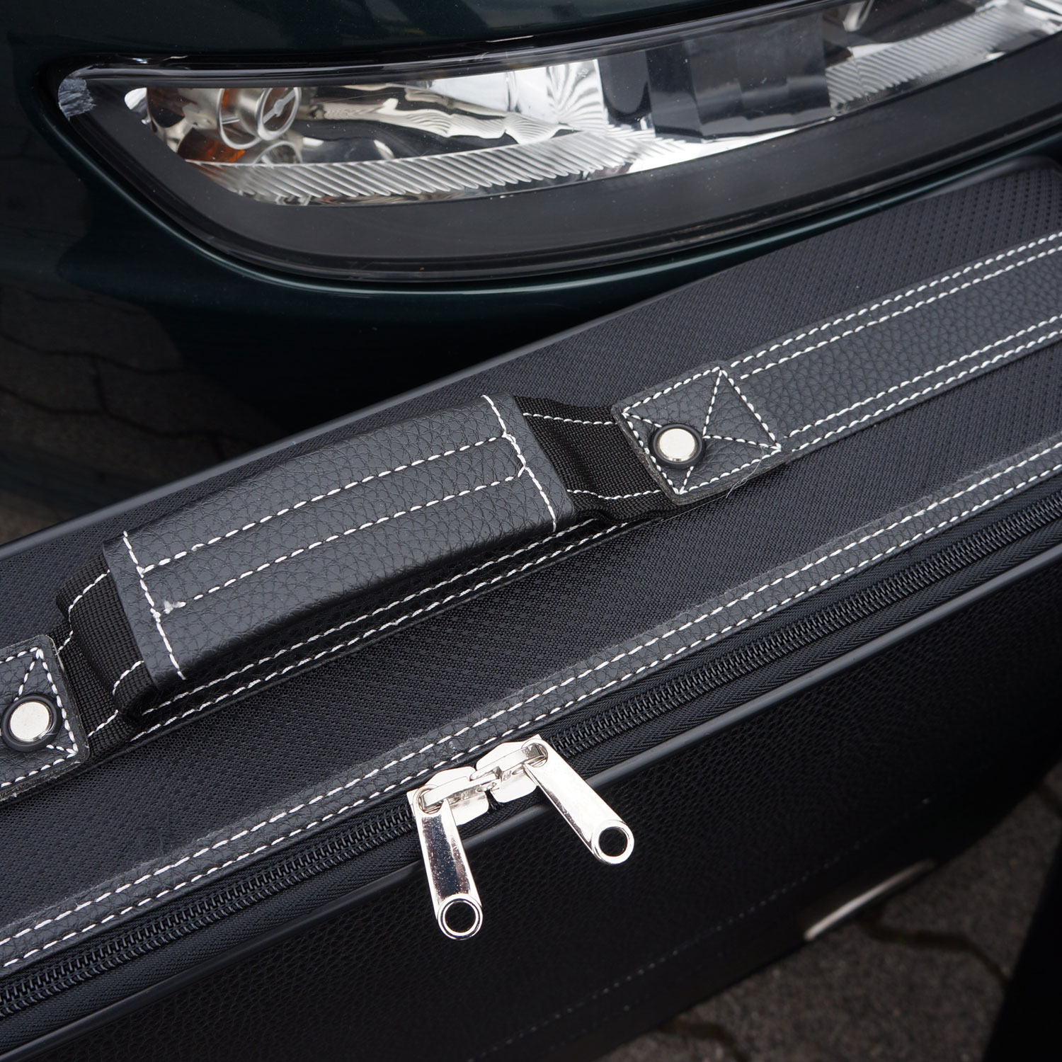 bagageväskor porsche 911 (996 och 997) frunk detalj