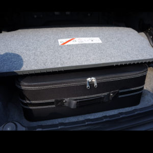 bmw 3 serie E93 cabriolet bagageväskor stängt skydd