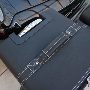 ferrari 612 scaglietti bagageväskor detalj handtag