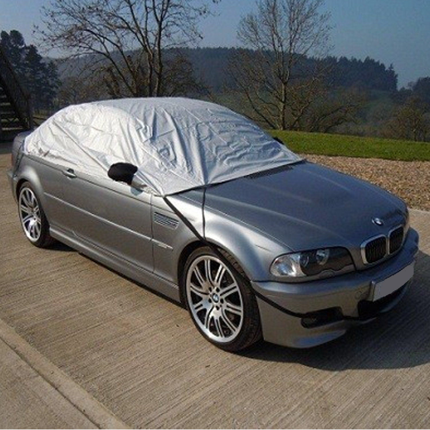 halvtäcke biltäcke storlek s BMW 3-serie