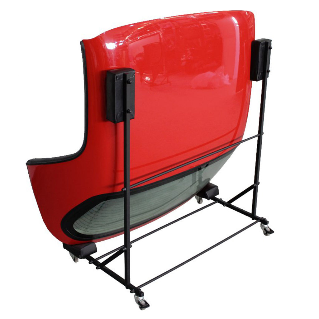 United Classic Parts Wheeled Hardtop Stand With Cover – Universal Fit, With Brakes