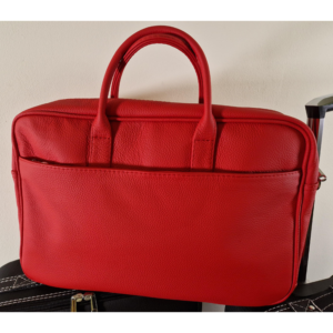 laptopväska laptop väska röd ferrari läder 1