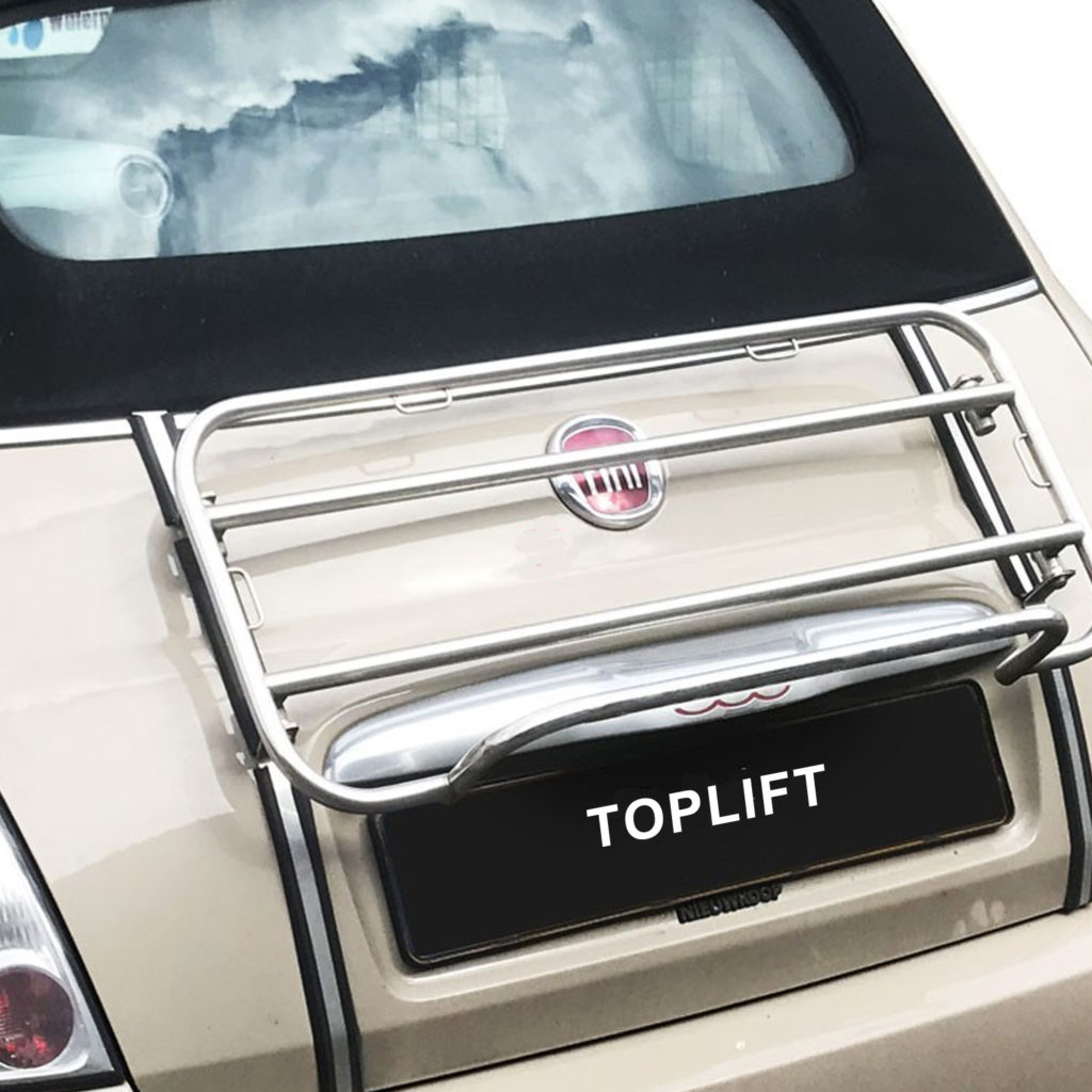 Luggage/Boot Rack to Fiat 500C 2007 and later Toplift Open Sky Motoring