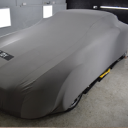 Mörkgrå inomhus biltäcke mjuk stretch