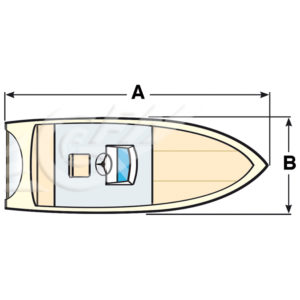 motorbåt överdrag mått