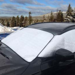 skydd vindruta snö frost sol med sidor
