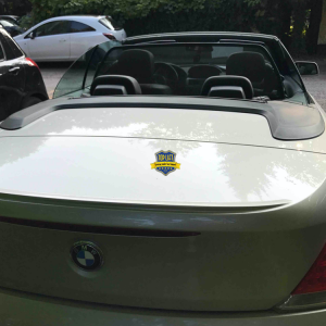 vindskydd bmw 6serie e64 cabriolet ute