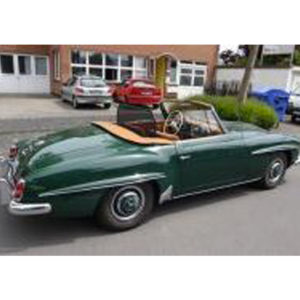 vindskydd mercedes 190sl w121 utifrån 2