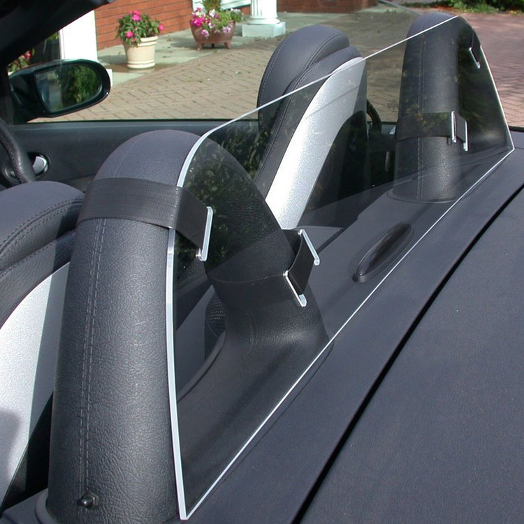 Mercedes-Benz SLK R171 Wind Deflector Velcro Straps Black 2004-2011 