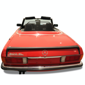 vindskydd mercedes sl r107 1971 till 1989 svart ram 500sl