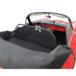 vindskydd porsche 356 speedster i bil snett bak