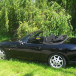 vindskydd porsche 944 och 968 i bil